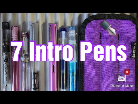 7 Great Fountain Pens for Beginners 