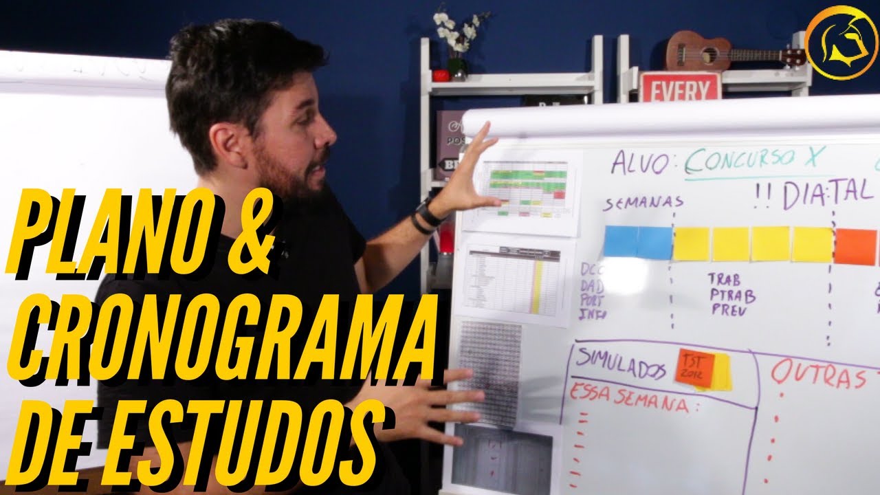 CRONOGRAMA de ESTUDOS: como montar um Plano de Estudos usando um Quadro de Estudos- RealTimeBoard