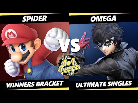 4o4 Smash Night 66 - Spider (Mario) Vs. omega (Joker) SSBU Ultimate Tournament