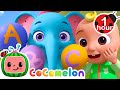 ABC Balloon Song 1 Hour Of CoComelon Animal Time Moonbug Kids Color Time