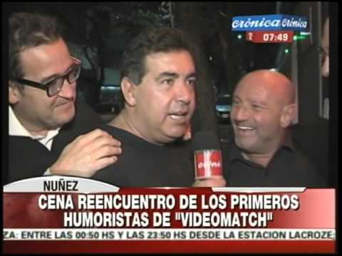 Reencuentro de humoristas de "VideoMatch"