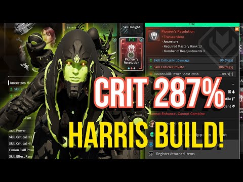 MAX CRIT Harris Is BEST! Full Guide Mobbing & Forbidden Sanctuary I The First Descendant