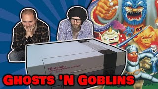 Ghosts N' Goblins - NES - Review & Lets Play