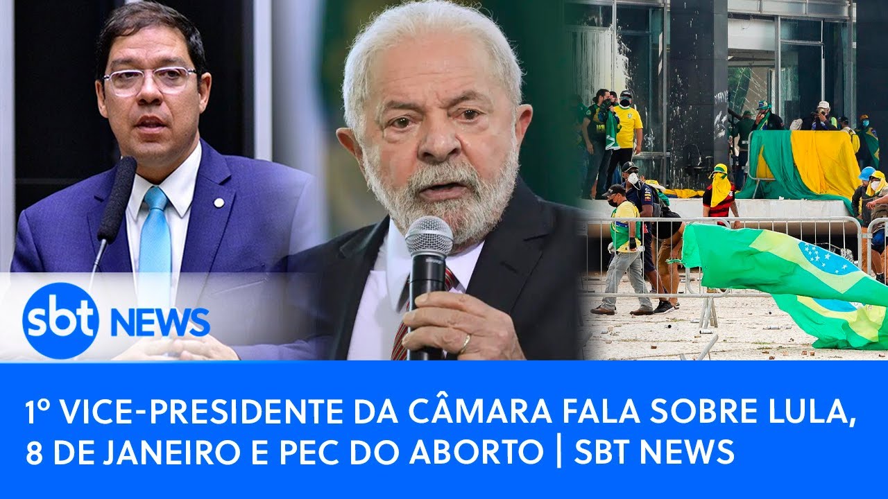 1º vice-presidente da Câmara fala sobre Lula, 8 de janeiro e PEC do Aborto | SBT News