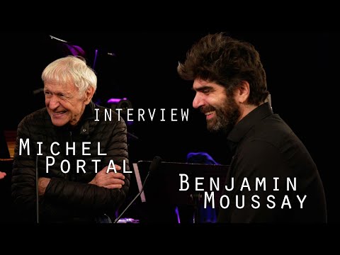 Extrait vidéo INTERVIEW JAZZ MAG - MCIHEL PORTAL / BENJAMIN MOUSSAY