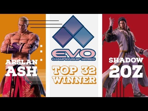 Tekken 7 TWT EVO 2019 Top 32 Winner | ARSLAN ASH VS SHADOW 20Z