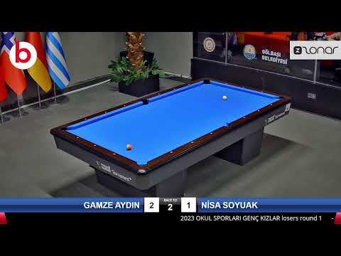 GAMZE AYDIN & NİSA SOYUAK Bilardo Maçı - 