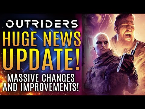 Outriders - Big News Update!  Huge Changes Revealed! Legendary Weapon Changes! New Gameplay Updates!