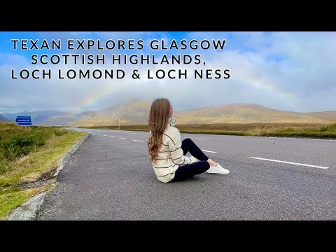 Americans travel to Glasgow and drive through Scottish Highlands