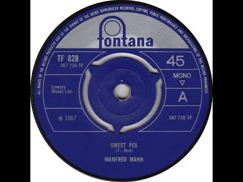 UK New Entry 1967 (140) Manfred Mann - Sweet Pea