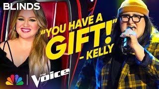 Deaf Artist ALI Performs &quot;Killing Me Softly With His Song&quot; | The Voice Blind Auditions | NBC