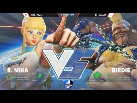 SFV TOP 8 TEXAS SHOWDOWN 2017 (RISE MARN) vs (F3 ALUCARD)