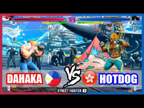 SF6 ➤Dahaka (Guile) VS Hotdog (Dee Jay)【Street Fighter 6】