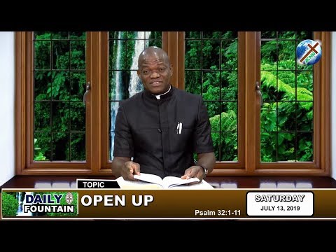 DAILY FOUNTAIN OF JULY 13, 2019 - REV'D CANON DECENCY CHINE JP.