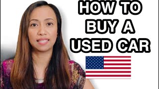 🇺🇸HOW TO BUY A USED CAR FROM A PRIVATE SELLER IN USA | GREAT TIPS  +  PAPERWORK