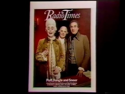 Thursday 19th August 1982 BBC1 - Play Of The Month - The Critic - Radio Times - Are We Being Served?