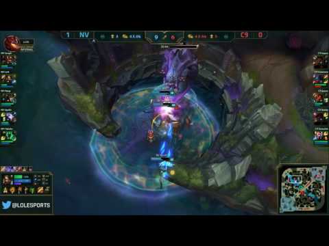 [NA LCS] [Summer][2017] C9 vs NV Highlights Game 2