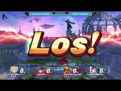 Respawn5 - Tomenimo + Moussa Vs. Clade + FreeHugs - Winners Round 2 - Smash WiiU Doubles