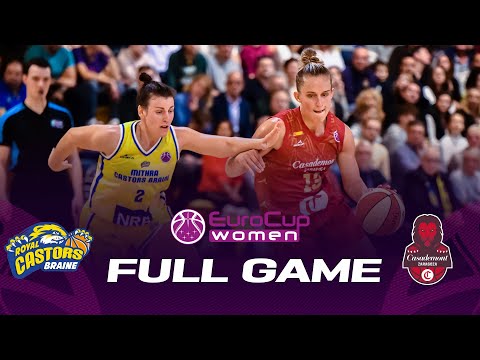 Castors Braine v Casademont Zaragoza | Full Basketball Game | EuroCup Women 2022-23