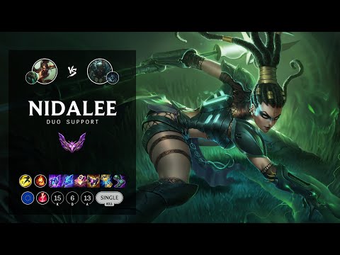 Nidalee Support vs Pyke - EUW Master Patch 12.19