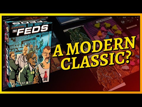 The Feds, a board game from Dr. Finn's Games: Overview, Unboxing, and Review