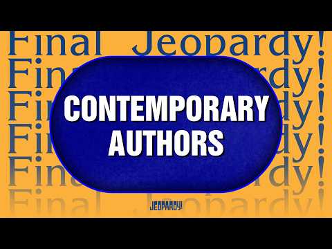 Contemporary Authors | Final Jeopardy! | JEOPARDY!
