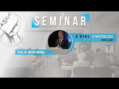 "Shëndeti mendor i adoleshentëve – si t’i mbështesim ata" Prof. Dr. Musa Musai