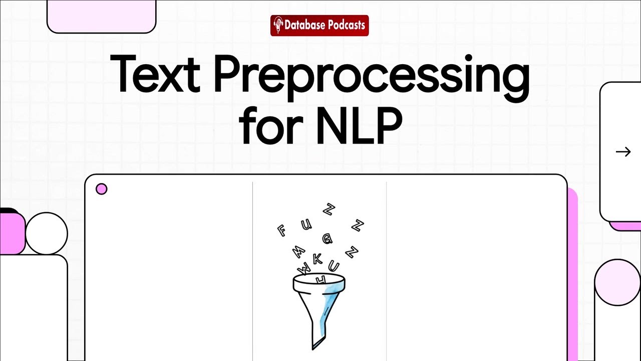 Episode 4 – Text Preprocessing & Feature Engineering | @DatabasePodcasts