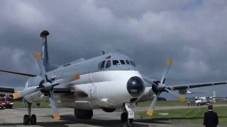 preview picture of video 'Nordholz Airday 2010 Breguet Atlantic letzter Motorlauf'