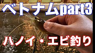 ベトナム一人旅PART3 LAST(少しハイフォン・ハノイエビ釣り）