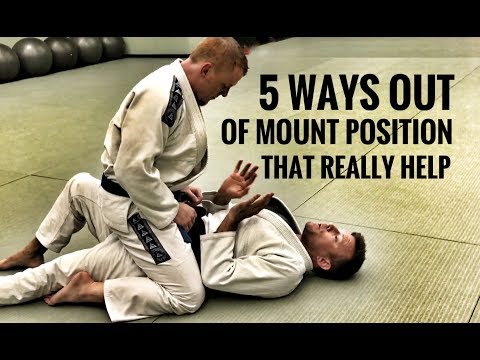 Jiu-Jitsu Escapes | 5 Ways Out of The Mount