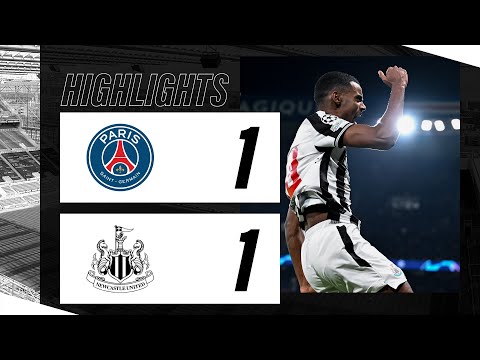 PSG 1 Newcastle United 1 | UEFA Champions League Highlights