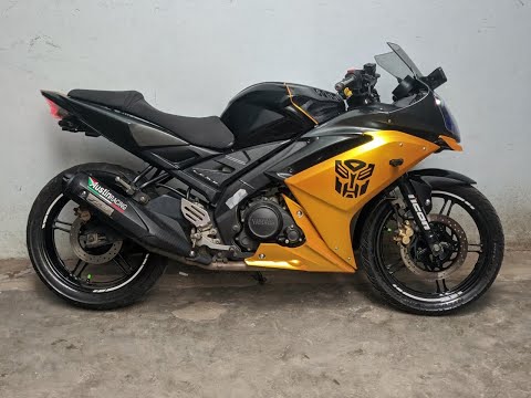Yamaha R15s wrapping scenes