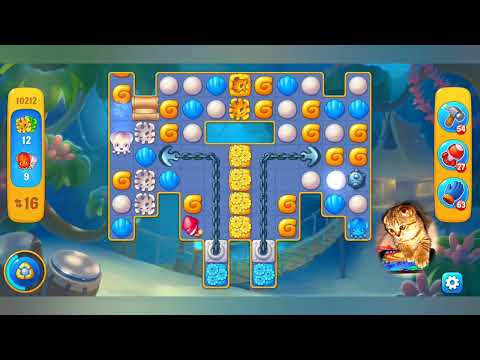 Fishdom 2022, no Boosters,  10212  level  -  прохождение без бустеров,  10212  уровень.