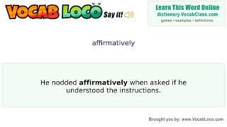 Video thumbnail for affirmatively