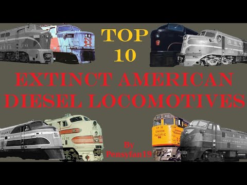 Top 10 Extinct American Diesel Locomotives