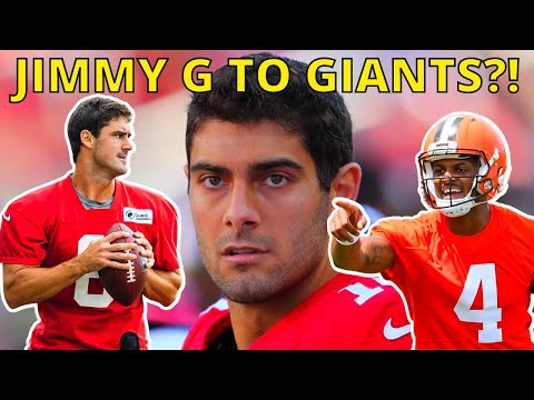 Jimmy Garoppolo Trade to Giants for DANIEL JONES EMERGES as DeShaun Watson Gets 6 Game Suspension
