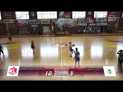 Poluzavršnica Prvenstva Hrvatske 2022 za kadetkinje U17 SKUPINA A, FSV RIJEKA - PODRAVAC