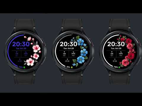 Simple Floral Watch face