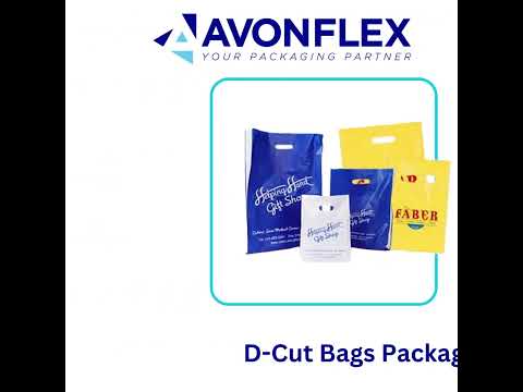 Printed Plastic Shopping Carry Bags