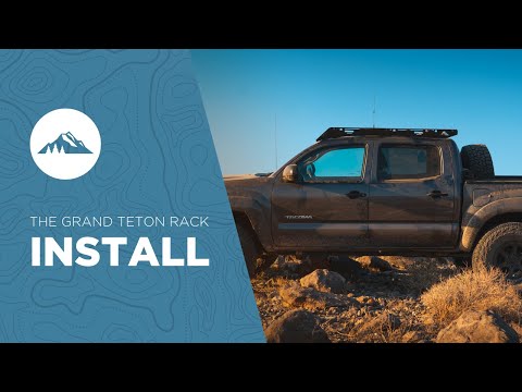 The Grand Teton Rack Install - 2005 - 2023 Double Cab Toyota Tacoma Roof Rack