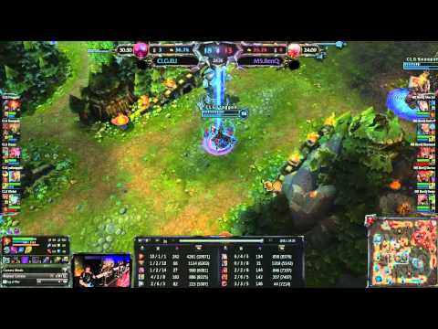 Round 2 Group B : M5 vs CLG.eu - LoL ECC: Poland, Warsaw 28-29.07.2012