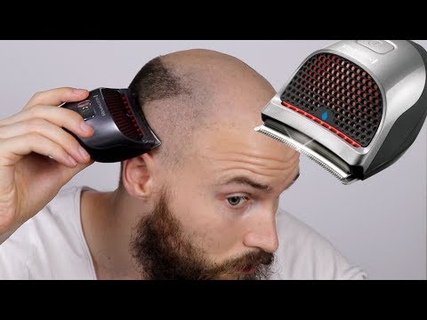 BALDING HAIRCUT BUZZ CUT - Remington Quick Cut Review