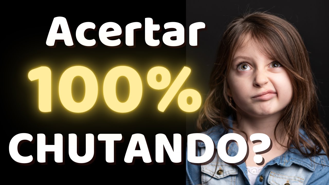 Como acertar 100% da sua prova chutando? Técnicas de "CHUTE" para ENEM e CONCURSOS