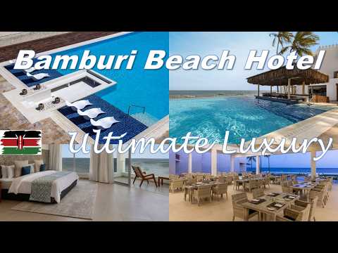 Inside Bamburi Beach Hotel 🏖️ | Luxury Beachfront Stay in Mombasa Kenya #africa #travel #coast