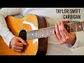 Taylor Swift – cardigan EASY Guitar Tutorial With Chords / Lyrics