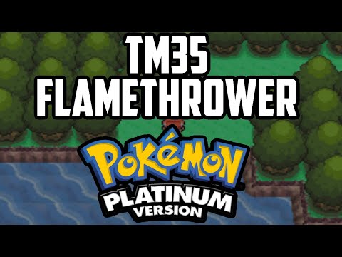 Where to Find TM35 Flamethrower - Pokémon Platinum