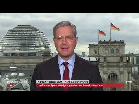 phoenix tagesgespräch mit Norbert Röttgen zum CDU-Parteivorsitz am 25.02.20