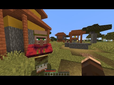 EPIC Minecraft looting and trading victory!