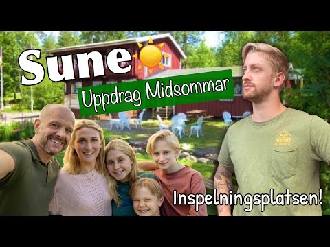 Inspelningsplatsen till filmen: Sune - Uppdrag Midsommar